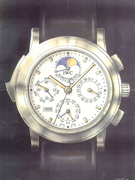 iwc wrist watch history.